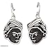 Earrings, 'For Frida' 0.8 W 1.6 L
