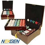 750 Lucky Bee EDGESPOT NEXGEN Chips w/Mahogany Case