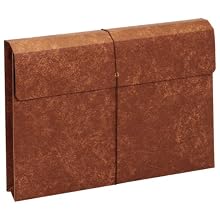 Globe-Weis Letha-Tone Envelope, Legal Size, 2-Inch Expansion, Brown, (MM40)