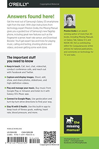 Galaxy S5: The Missing Manual (Missing Manuals)