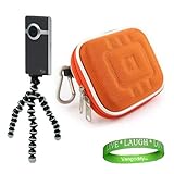 New Orange UltraHD Video Camera Case for the Newest Model Flip Ultra 3rd Ge ....