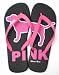 FLIP FLOP SHOE Victoria's Secret VS HOT HOT PINK SIZE M lot 1