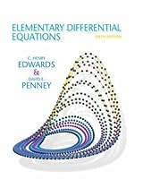 Elementary Differential Equations (6th Edition) Elementary Differential Equations (6th Edition)