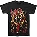 Slayer Men's RIB Pentagram Goat/30th Ann. Back T-shirt Black