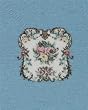 Miniature Blue Floral Needlework 2 Kit by Lindee's Little Linens