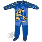 Transformers Bumblebee Footed Sleeper Pajamas for Toddlers and Boys