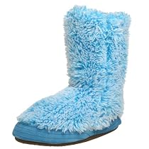 ACORN Little Kid/Big Kid Boa Bootie,Blue Turquoise,9.5-10.5 M US Toddler