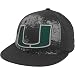 NCAA Zephyr Miami Hurricanes Gray Overspray 32/5 Fitted Hat