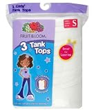 Fruit of the Loom Tank Tops, Girls' - 3 Pack