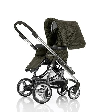 Bebecar Ip-op Pushchair - Bronze Velvet/Chrome