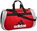 adidas Diablo Medium Duffel,Red/Aluminum,one size
