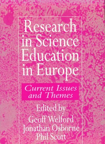 Research in science education in Europe