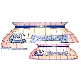 UNC North Carolina Tar Heels 42 BILLIARD POOL TABLE LIGHT LAMP