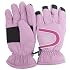 Kids/Childrens Thinsulate Extra Warm Thermal Padded Ski Gloves with Palm Grip (3M 40g)