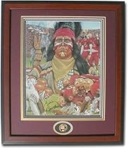 'The Tradition Continues' Limited Edition Print in Ramin Mahogany Frame