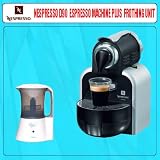 Nespresso D90 Essenza Metallic Gray Manual Espresso Machine D 90 S