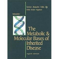 The Metabolic and Molecular Bases of Inherited Disease, 4 volume set
