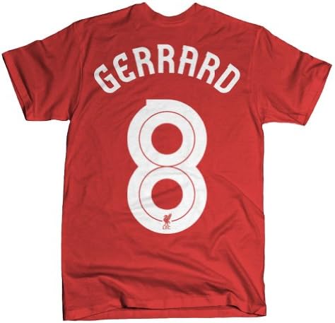 Official Liverpool FC Steven Gerrard Hero T-Shirt