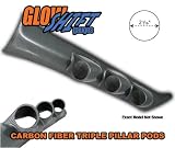 01-05 Civic SI Carbon Triple Pillar Pod