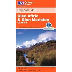 Glen Affric and Glen Moriston (Explorer Maps)