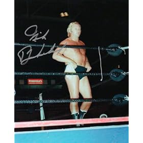 Nick Bockwinkle Signed In Ring 8x10