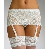 Rampage Something Blue Lace Skirt Thong Panty