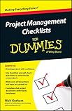 Project management checklists for dummies