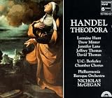 Handel - Theodora / Hunt, Minter, Lane, J. Thomas, D. Thomas; McGegan