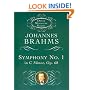 Symphony No. 1 in C Minor, Op. 68 (Dover Miniature Scores)