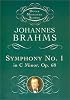 Symphony No. 1 in C Minor, Op. 68 (Dover Miniature Scores)