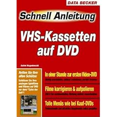 Schnellanleitung VHS-Kassetten auf DVD