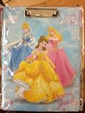 Blue Disney Princess Clipboard