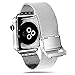 Apple Watch Band W Metal Clasp, Aerb Milanese Loop Stainless Steel Mesh Replacement Strap Wrist Band for Apple Watch & Sport & Edition - 38mm