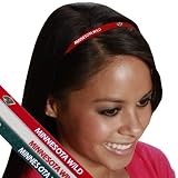 Minnesota Wild Ladies 3-pack Elastic Headbands