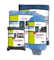 ALCLEAR 8201000 Profi Autopflegeset 4teilig bestehend aus Trockenwunder, 2-Seiten Allrounder, Waschhandschuh sowie Microcar Autoschwamm