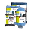 ALCLEAR 8201000 Profi Autopflegeset 4teilig bestehend aus Trockenwunder, 2-Seiten Allrounder, Waschhandschuh sowie Microcar Autoschwamm