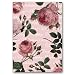 Valentine's Day with Large Pink Roses - 5" x 7" Vellum Overlay Valentine's Day Greeting Card