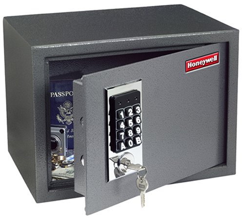 Honeywell 2073 .6-Cubic-Foot Shelf-and-Floor Anti-Theft Safe with Digital Keypad