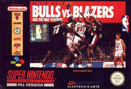 Childrens Toyshop  Video Games : Bulls Vs Blazers  (Super Nintendo)