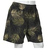 Pierre Cardin Mens Microfiber Allover Print Swim Trunk