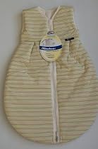 Alvi Mäxchen Baby-Schlafsack Thermo , Größe:70;Design:grün gestreift 140-3