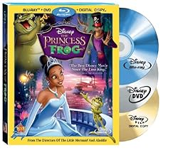 The Princess and The Frog (Three Disc Blu-ray/DVD Combo) (2009)