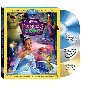 The Princess and The Frog (Three Disc Blu-ray/DVD Combo)
