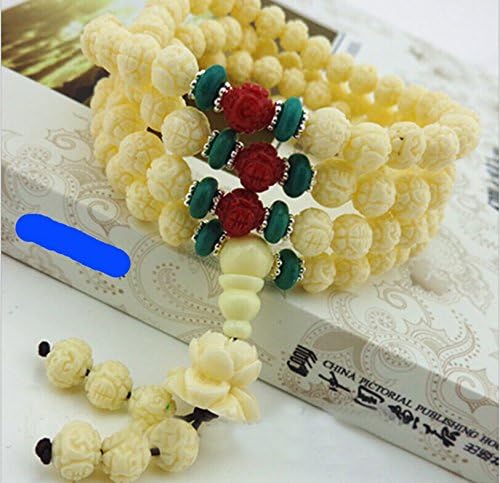 Creamy White Tridacna Bracelet with Lotus Pendant Jewelry
