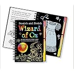 Scratch and Sketch Wizard of Oz: An Art Activity Story Book for Artists on Both Sides of the Rainbow (Activity Book Series) book cover