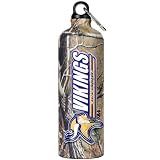 Minnesota Vikings NFL 32oz Open Field Aluminum Water Bottle
