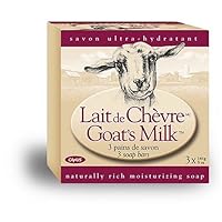 Canus Goat's Milk Bar Soap, 3-Count Boxes