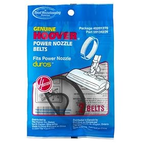 Hoover 40201270 Agitator Belts, 2 belt pack