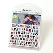 Gama-Go Letter Press Temporary Tattoos
