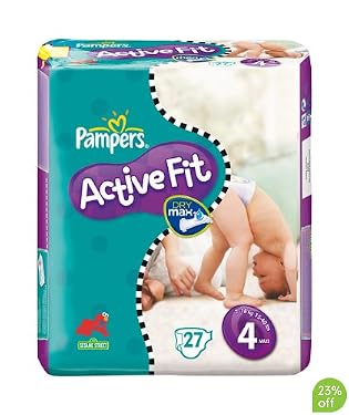Pampers Active Fit Maxi 27 Pk